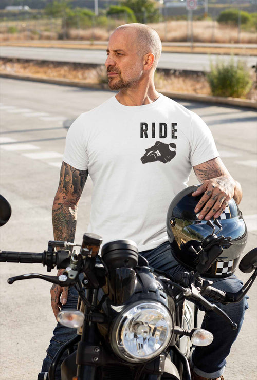 Don’t Like My Riding? Funny Rude Motorcycle T-Shirt | Back and Front Print