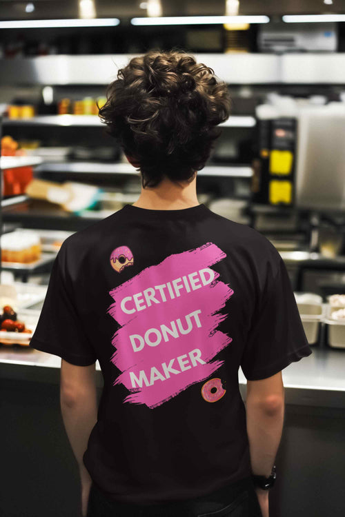 Certified Donut Maker T-Shirt | Funny Foodie Tee