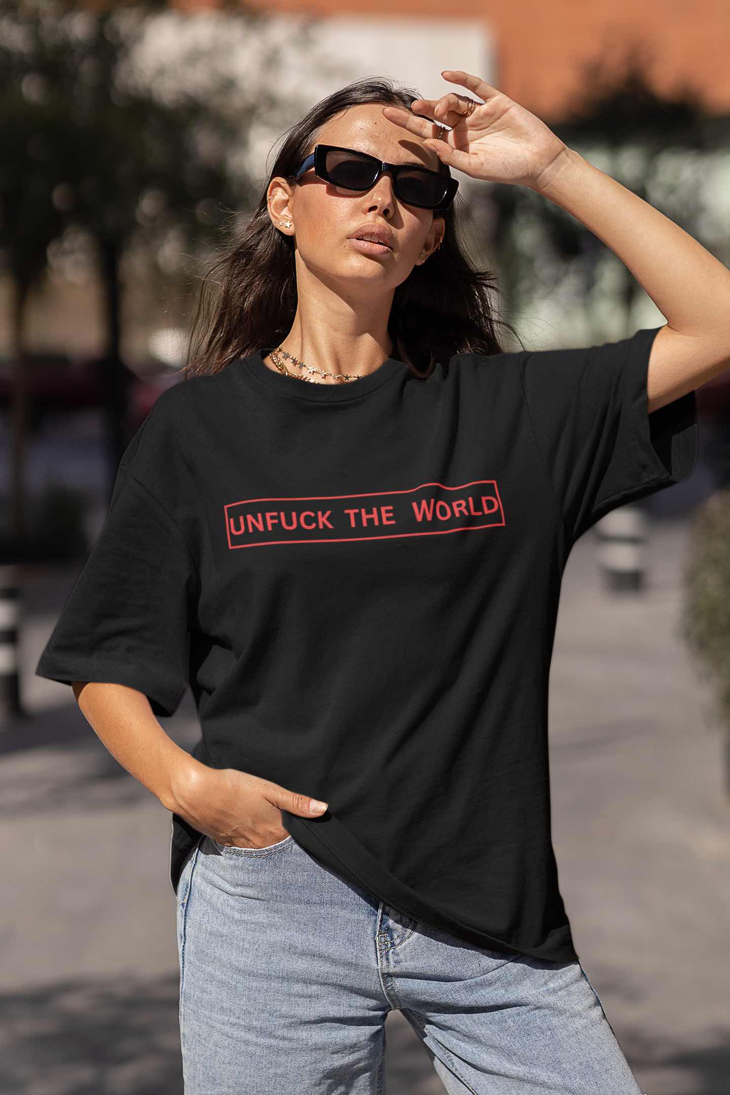 Unfuck the World T-Shirt 🌍✊ | Bold Statement Tee