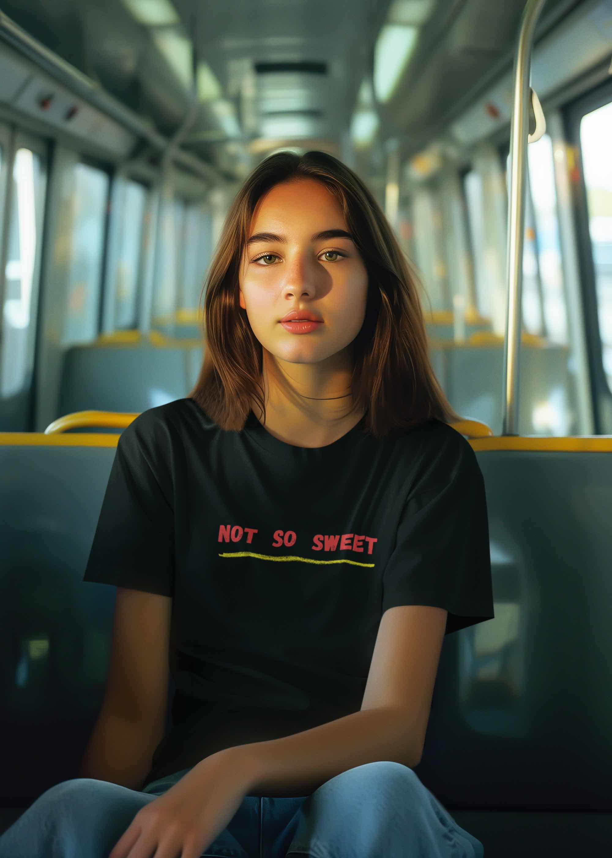 Not So Sweet T-Shirt 🍭😈 | Funny & Attitude Tee