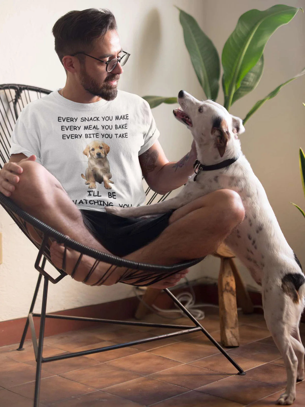 Custom Dog Photo T-Shirt | Every Snack You Make Funny Pet Tee – 🐶📸