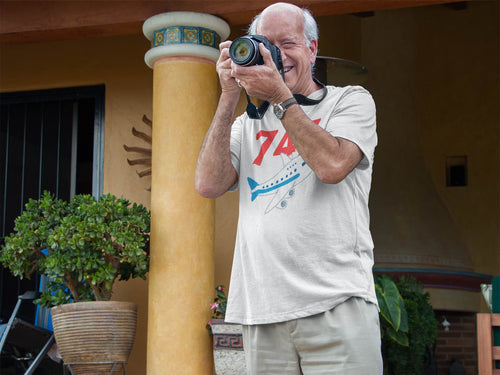 747 Jumbo Jet T-Shirt ✈️ – Classic Aviation Tee for Plane Lovers