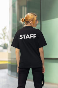 STAFF T-Shirt – Professional Event & Crew Shirt | Custom Team Uniform