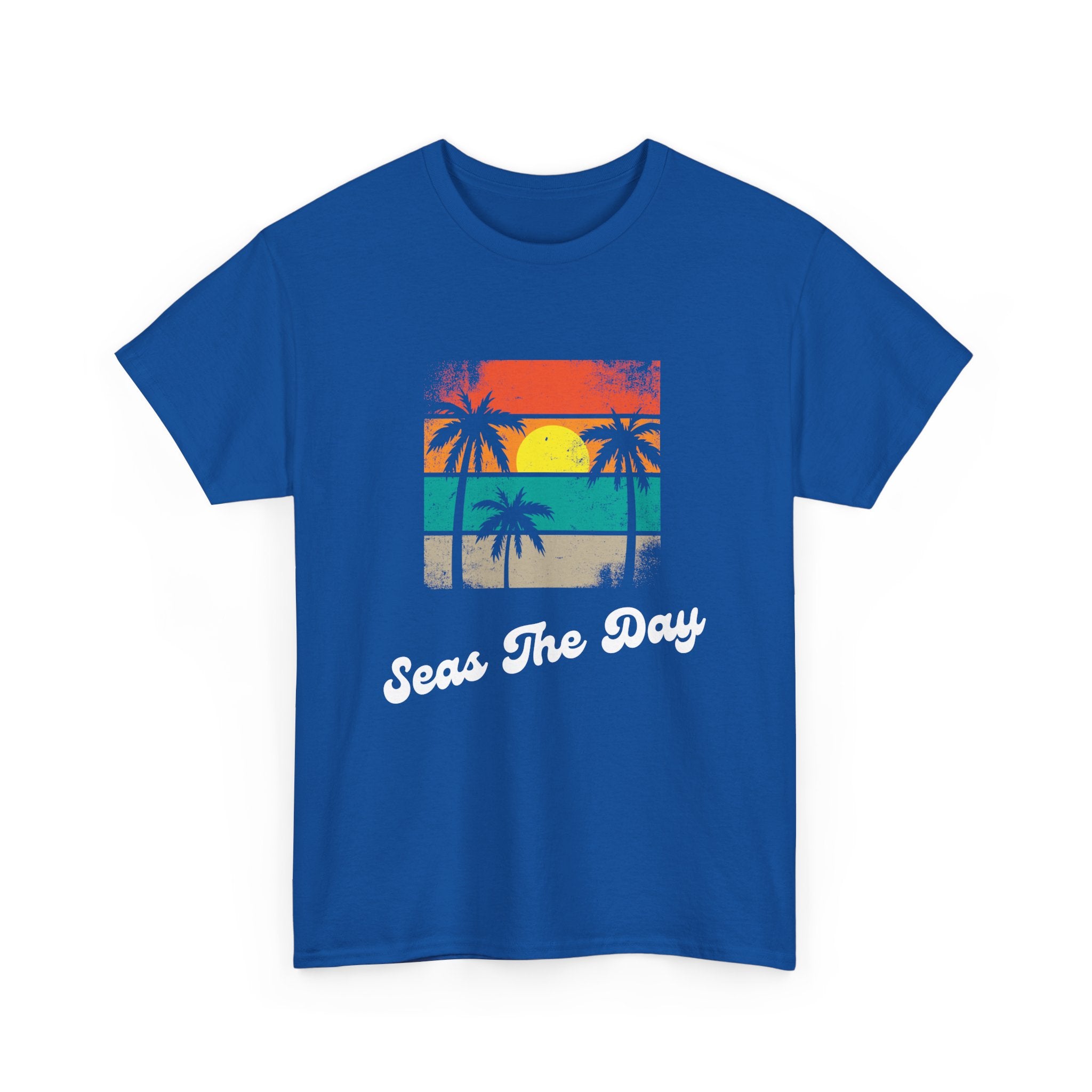 Seas the Day T-Shirt – Nautical Ocean-Inspired Motivational Tee
