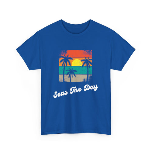 Seas the Day T-Shirt – Nautical Ocean-Inspired Motivational Tee
