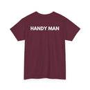Handy Man T-Shirt | Professional Repair & DIY Back-Print Tee 🛠️