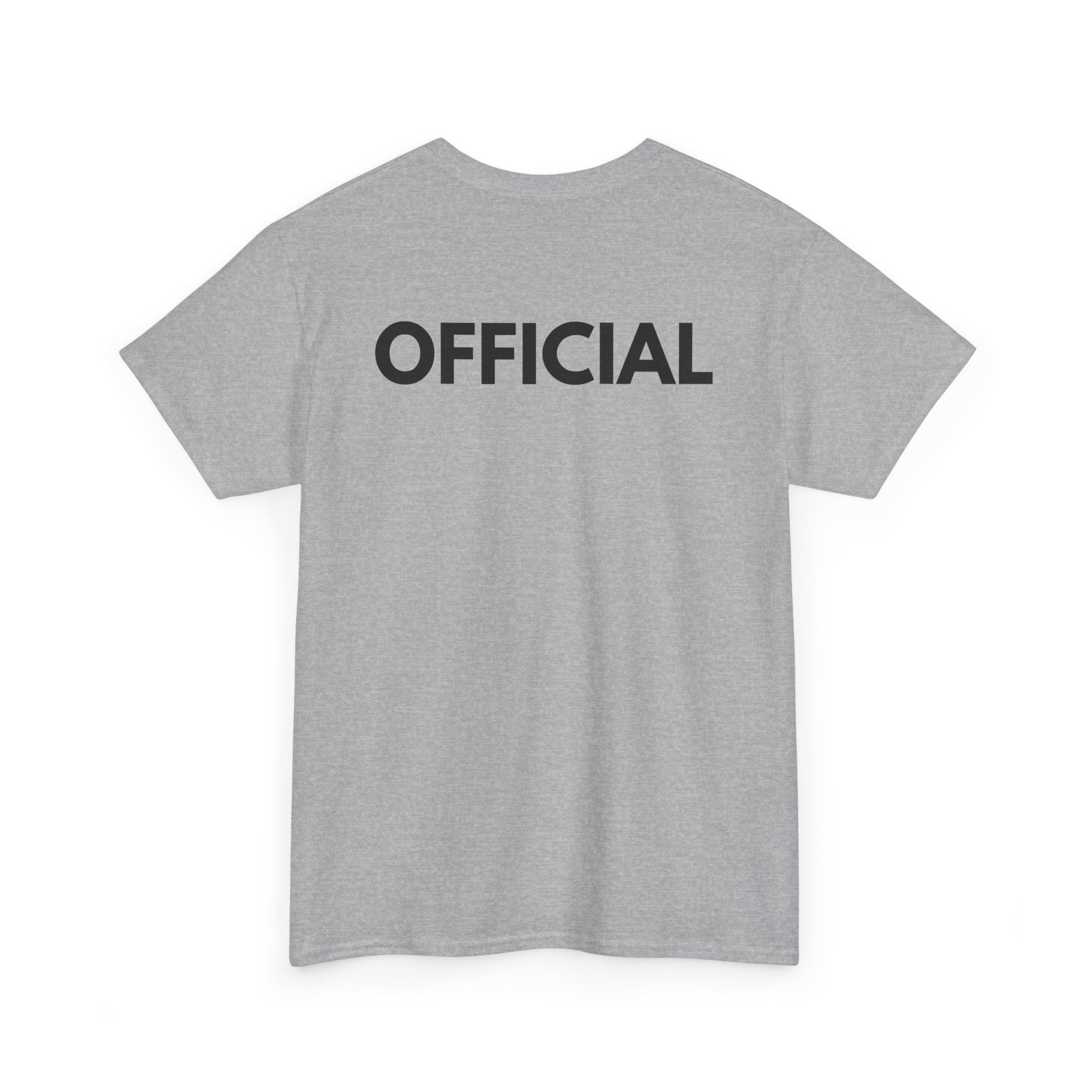 Official T-Shirt | Pro Referee, Umpire & Staff Back-Print Tee 🏁
