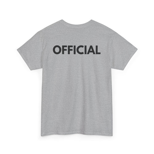 Official T-Shirt | Pro Referee, Umpire & Staff Back-Print Tee 🏁