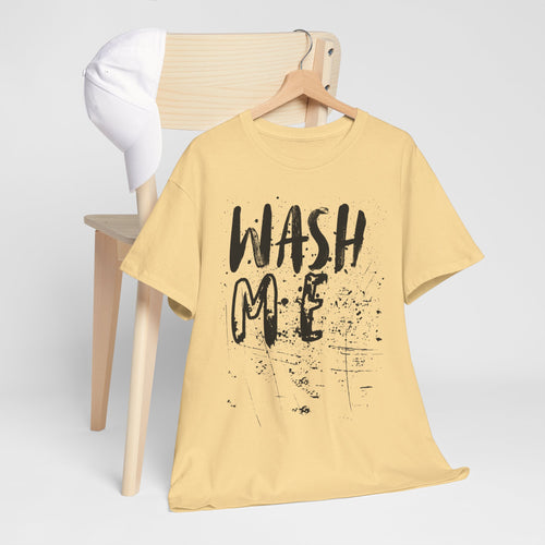 Wash Me T-Shirt – Funny Dirty Laundry Tee