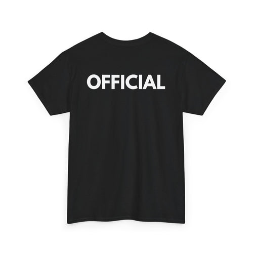 Official T-Shirt | Pro Referee, Umpire & Staff Back-Print Tee 🏁