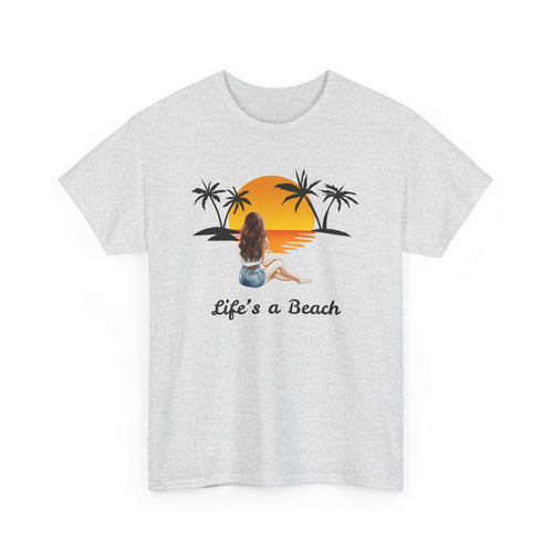Life's a Beach T-Shirt | Fun & Relaxed Summer Vibes