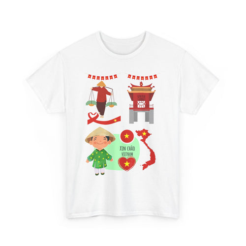 Xin Chao Vietnam T-Shirt – Celebrate Vietnamese Culture