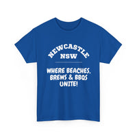 Newcastle NSW T-Shirt | Beaches, Brews & BBQ's Tee 🍻🇦🇺