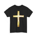 Fides • Spes • Caritas Crucifix T-Shirt ✝️ Faith, Hope & Charity| Religious T-Shirt 🙏