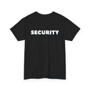 Security Unisex Black T-Shirt