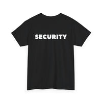 Security Unisex Black T-Shirt