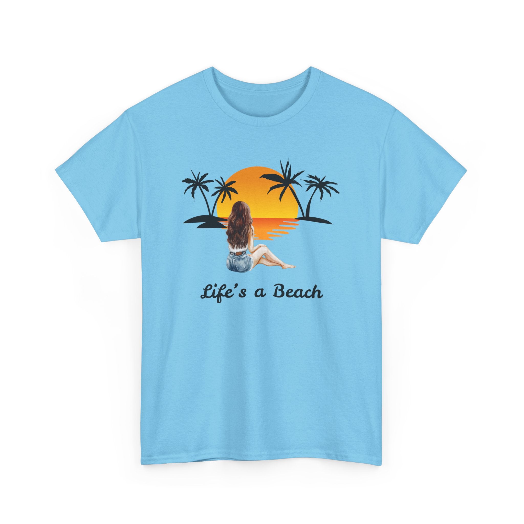 Life's a Beach T-Shirt | Fun & Relaxed Summer Vibes