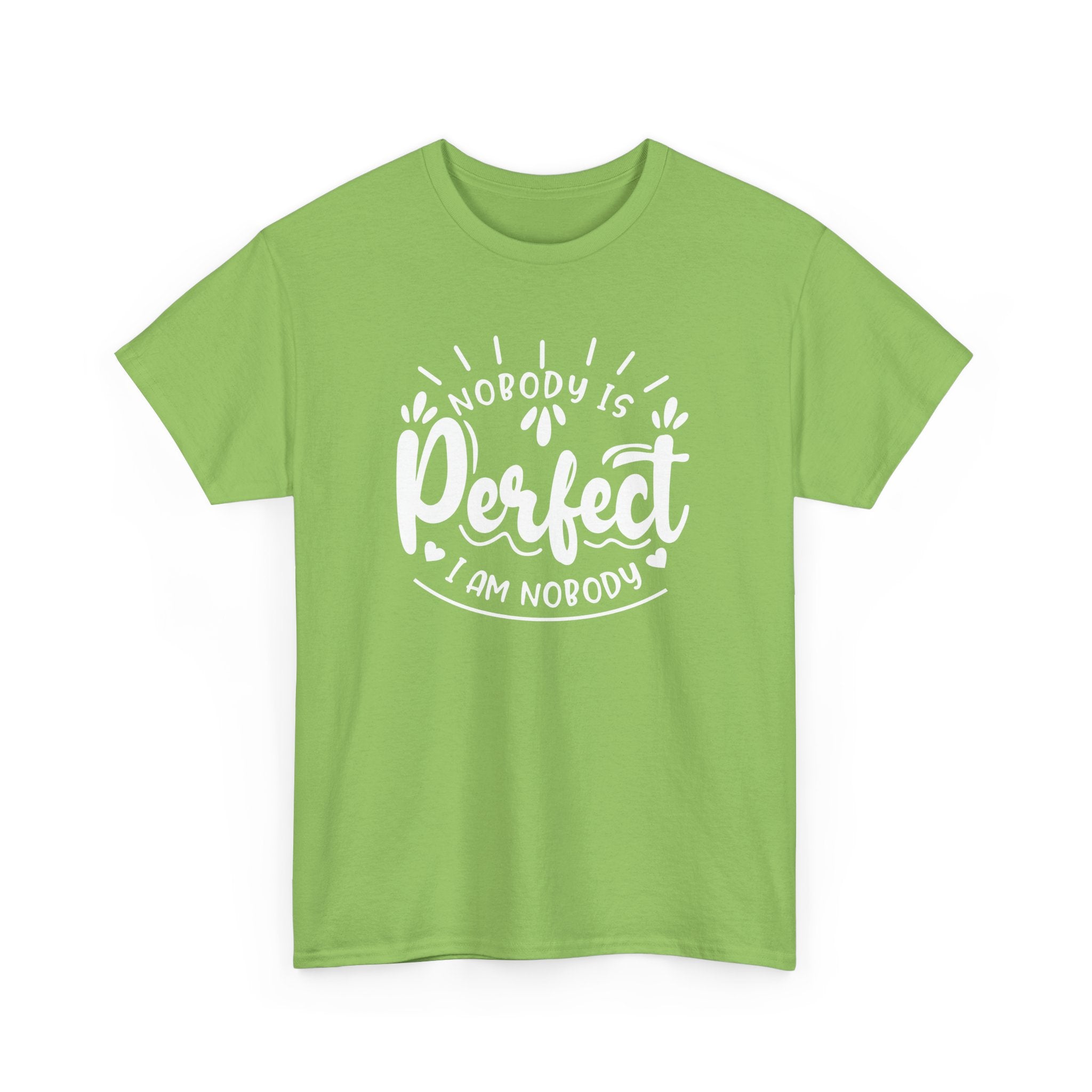 Nobody is Perfect – I Am Nobody, Funny T-Shirt