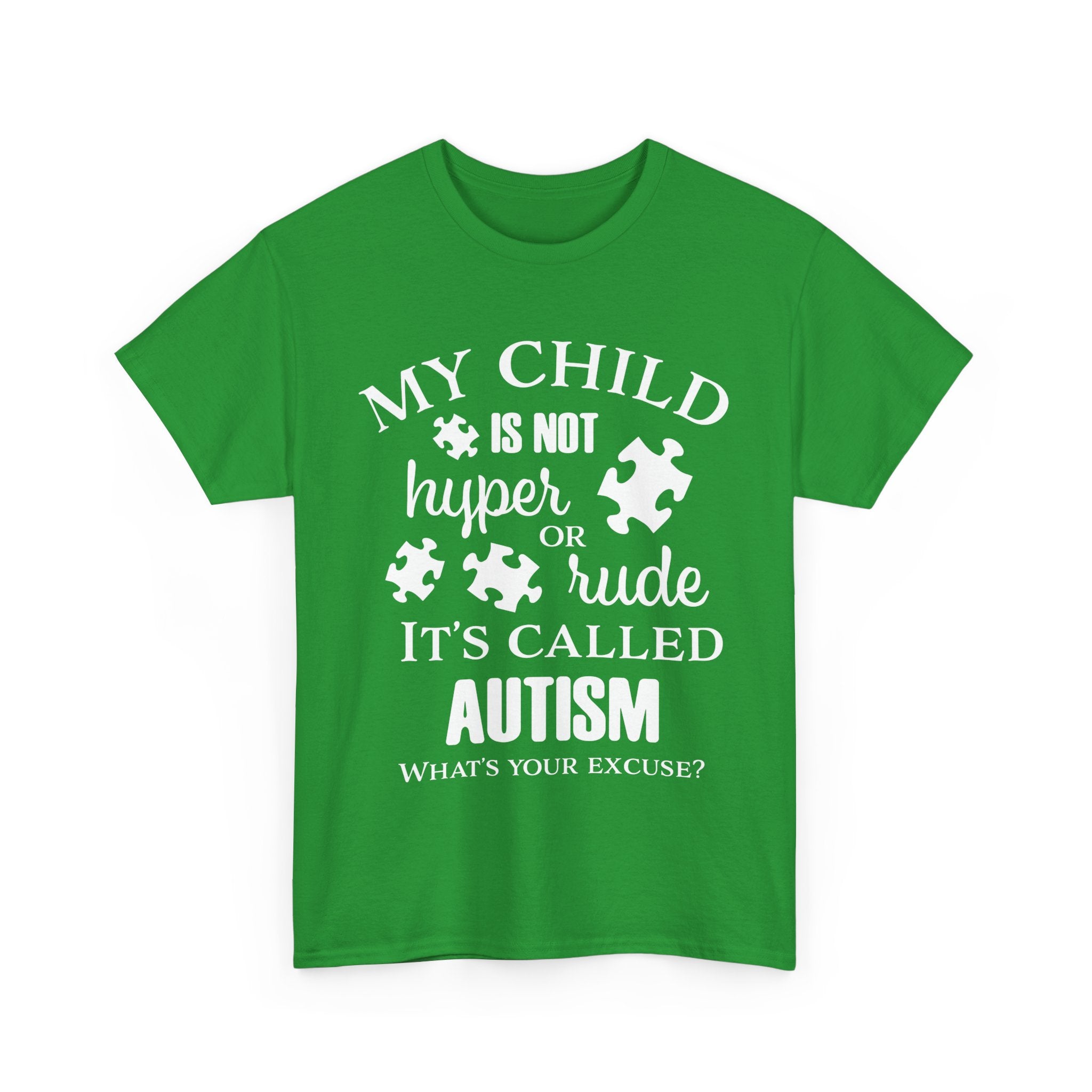 Autism Awareness T-Shirt – My Child Is Not Hyper or Rude