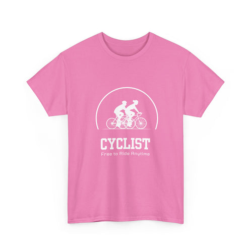 Cyclist - Free to Ride Anytime Unisex T-Shirt