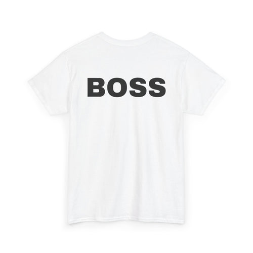 Boss T-Shirt with Back Print | Bold Statement Tee