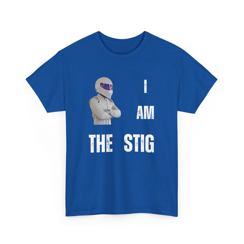 I Am The Stig T-Shirt – Funny Racing Inspired Design