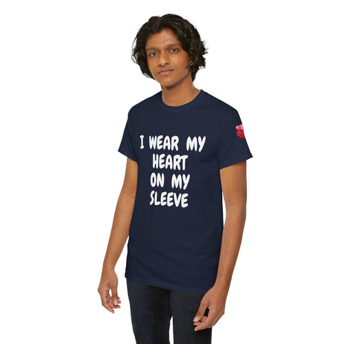 I Wear My Heart on My Sleeve Unisex T-Shirt