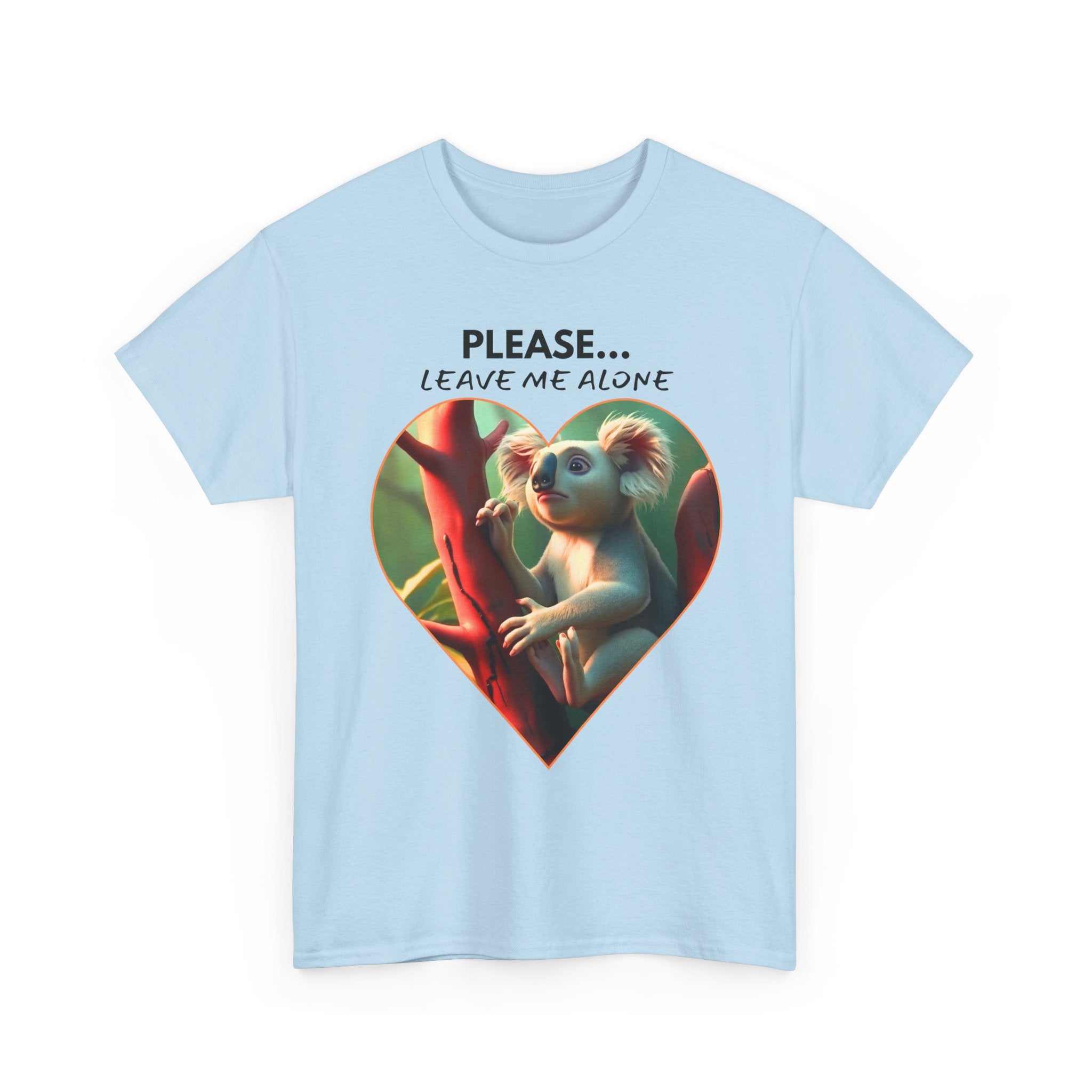 Save Our Koalas T-Shirt | Please Leave Me Alone Habitat Protection Tee 🌿📉