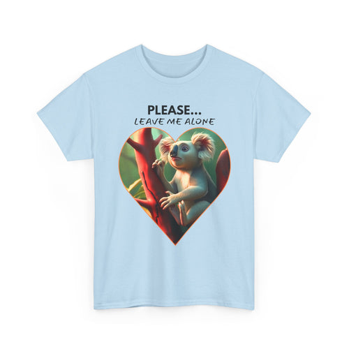 Save Our Koalas T-Shirt | Please Leave Me Alone Habitat Protection Tee 🌿📉