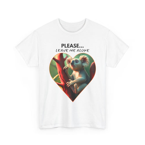 Save Our Koalas T-Shirt | Please Leave Me Alone Habitat Protection Tee 🌿📉