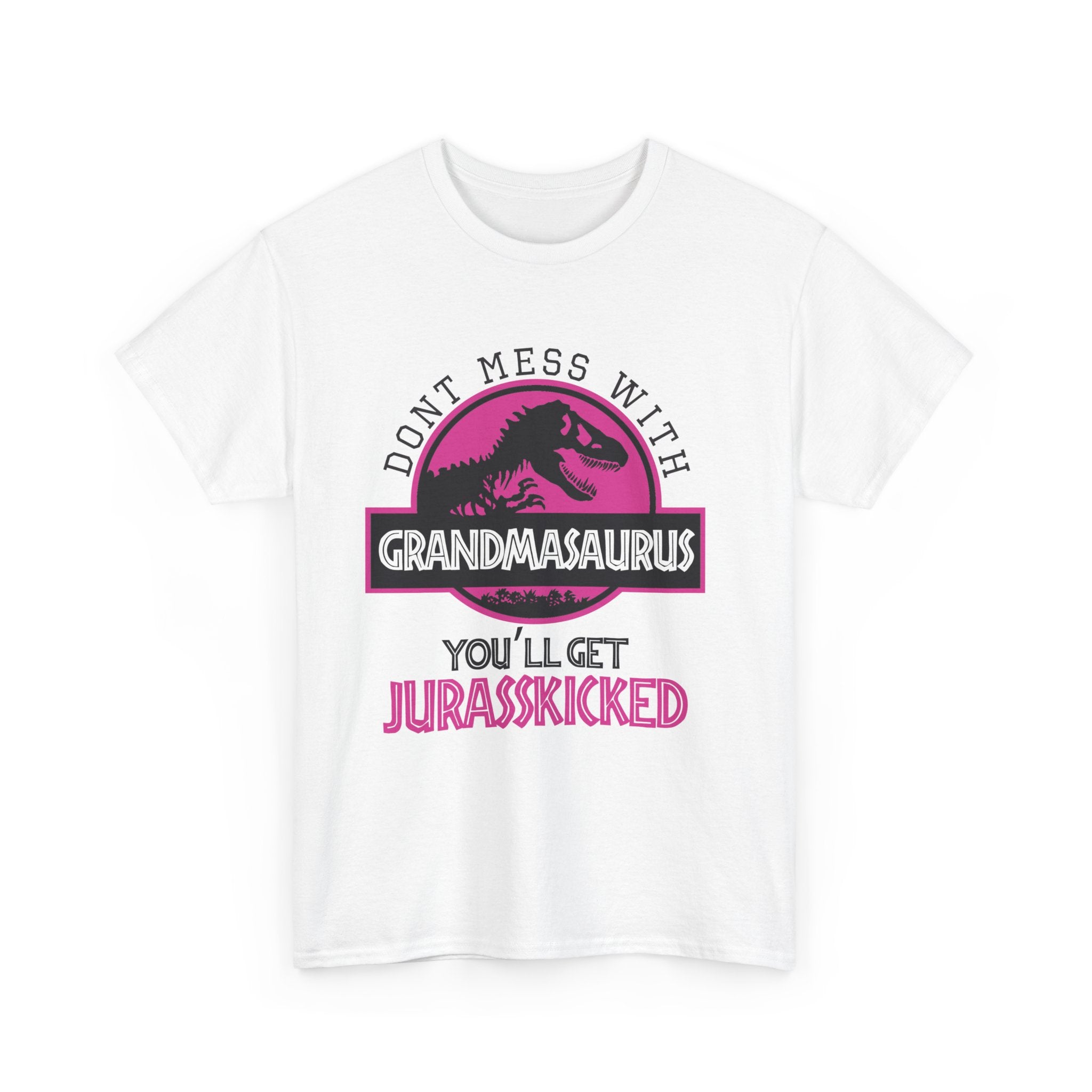 Don't Mess with Grandmasaurus T-Shirt | Funny Dinosaur Tee