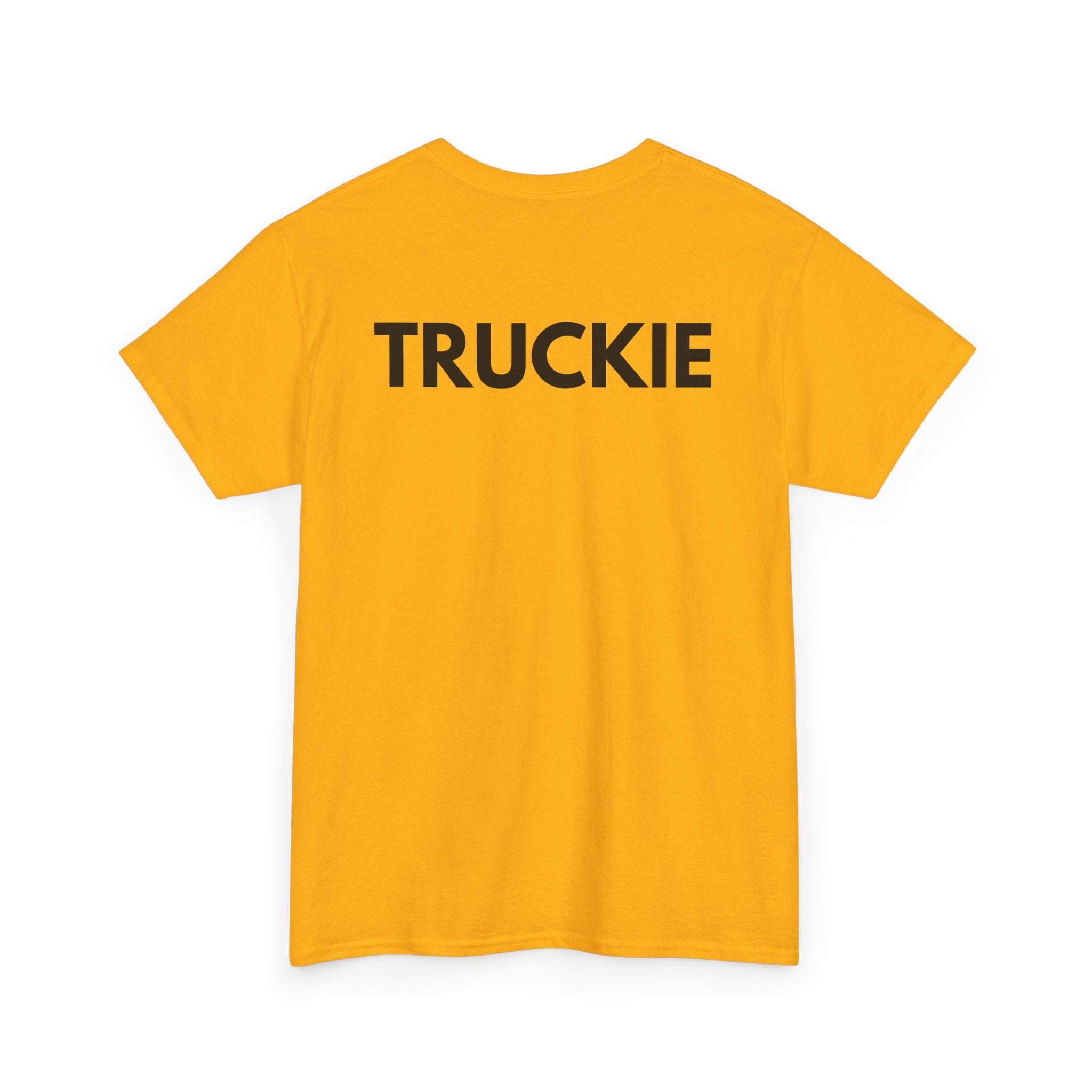 Truckie T-Shirt | Professional Driver Back-Print Work Tee 🚛