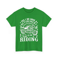 Retirement Plan Motorcycle T-Shirt – Funny Biker Tee