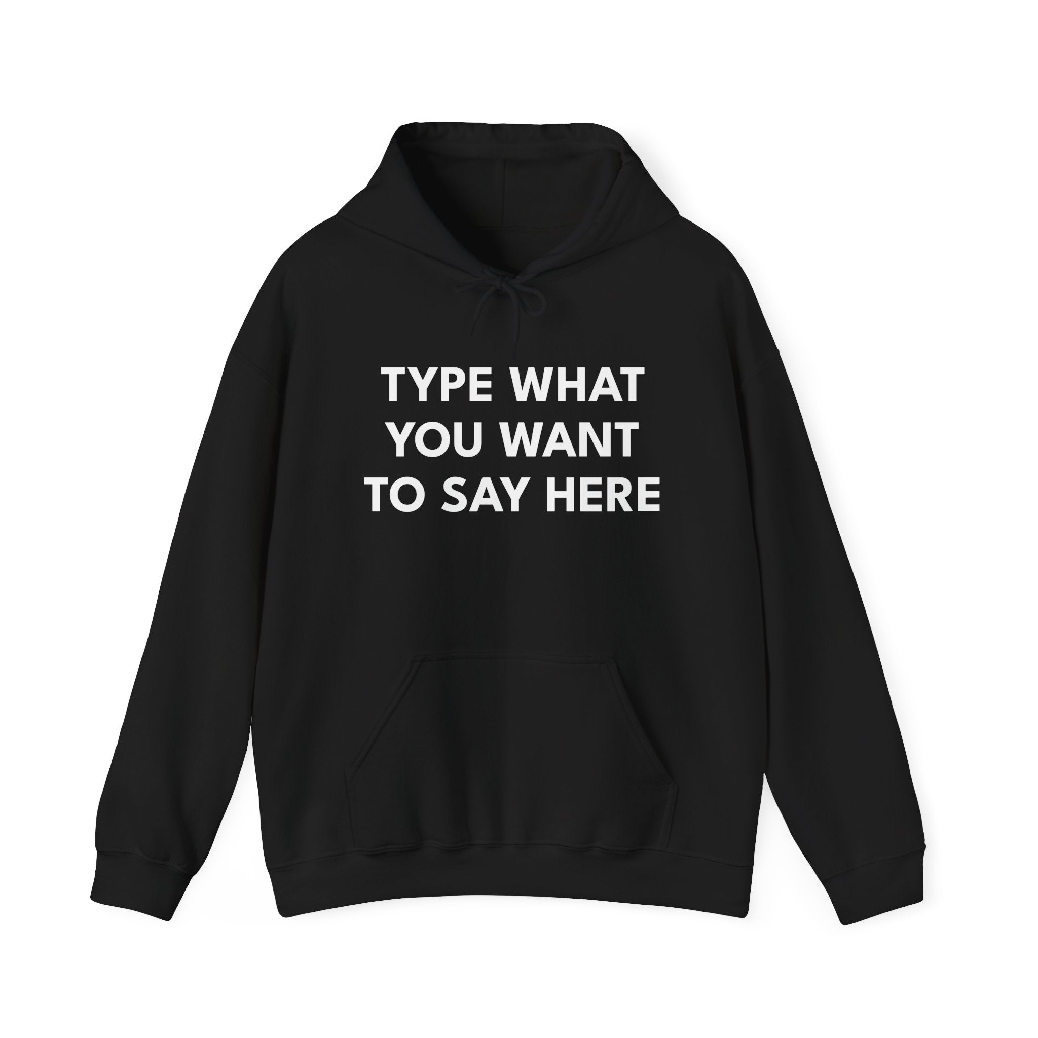 Custom Text Hoodie | Personalised Unisex Sweatshirt ✍️🧥
