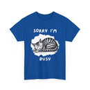 Sorry I'm Busy Cat T-Shirt | Funny Sleeping Cat Tee 🐱💤