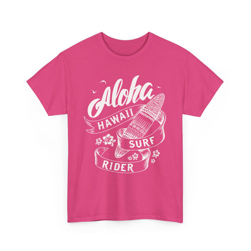Aloha Hawaii Surf Rider T-Shirt – Ride the Waves in Style