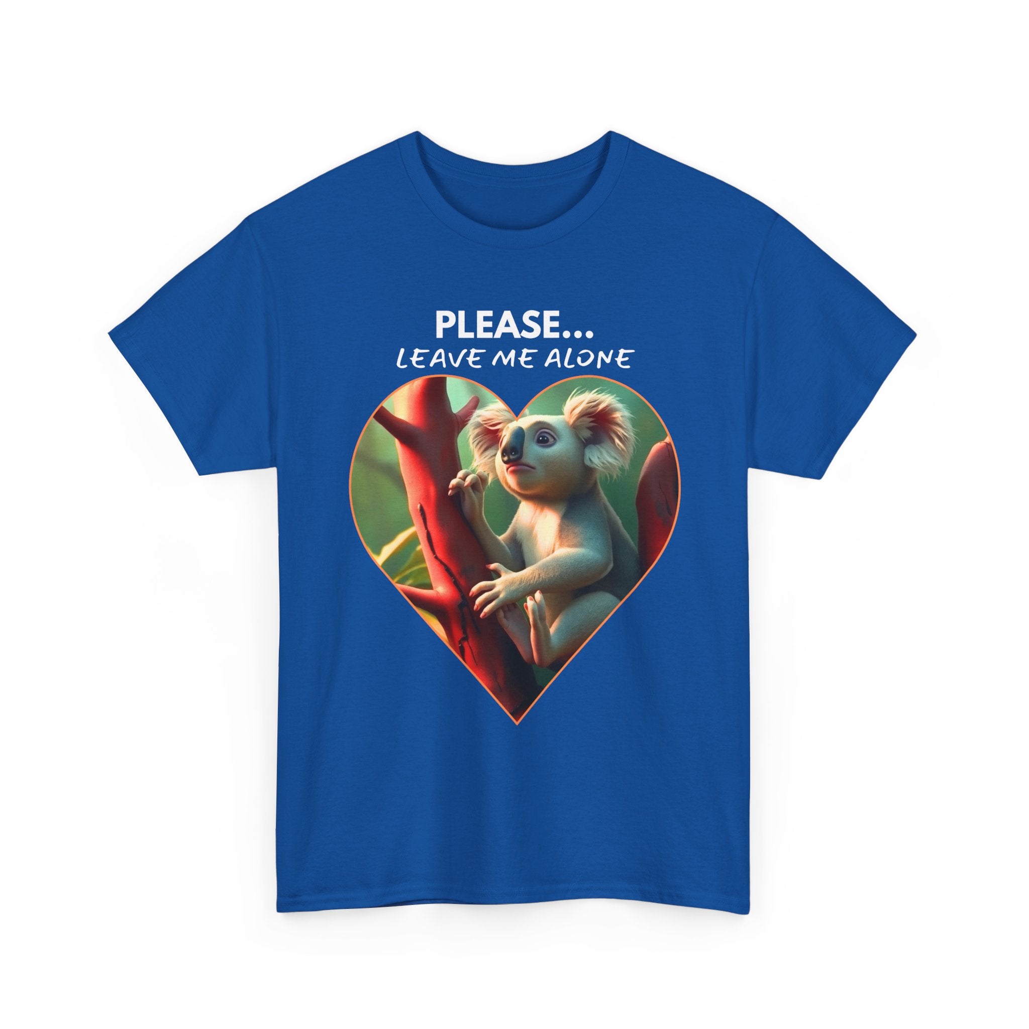 Save Our Koalas T-Shirt | Please Leave Me Alone Habitat Protection Tee 🌿📉