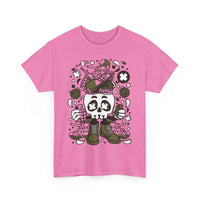 Crazy Army Guy T-Shirt - Funny Military Design with Explosive Graphics