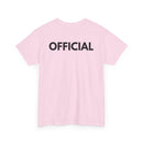 Official T-Shirt | Pro Referee, Umpire & Staff Back-Print Tee 🏁