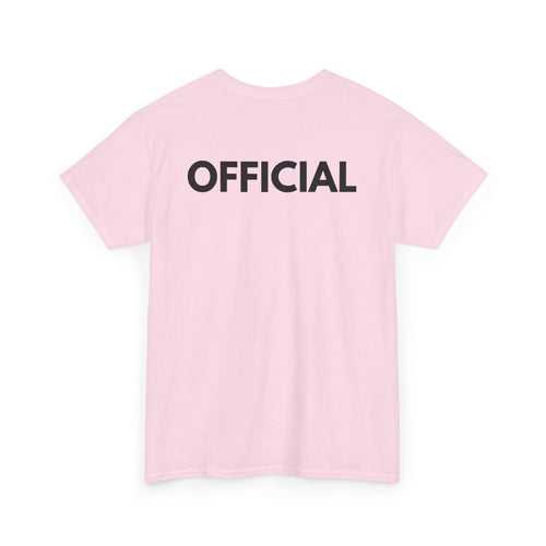 Official T-Shirt | Pro Referee, Umpire & Staff Back-Print Tee 🏁