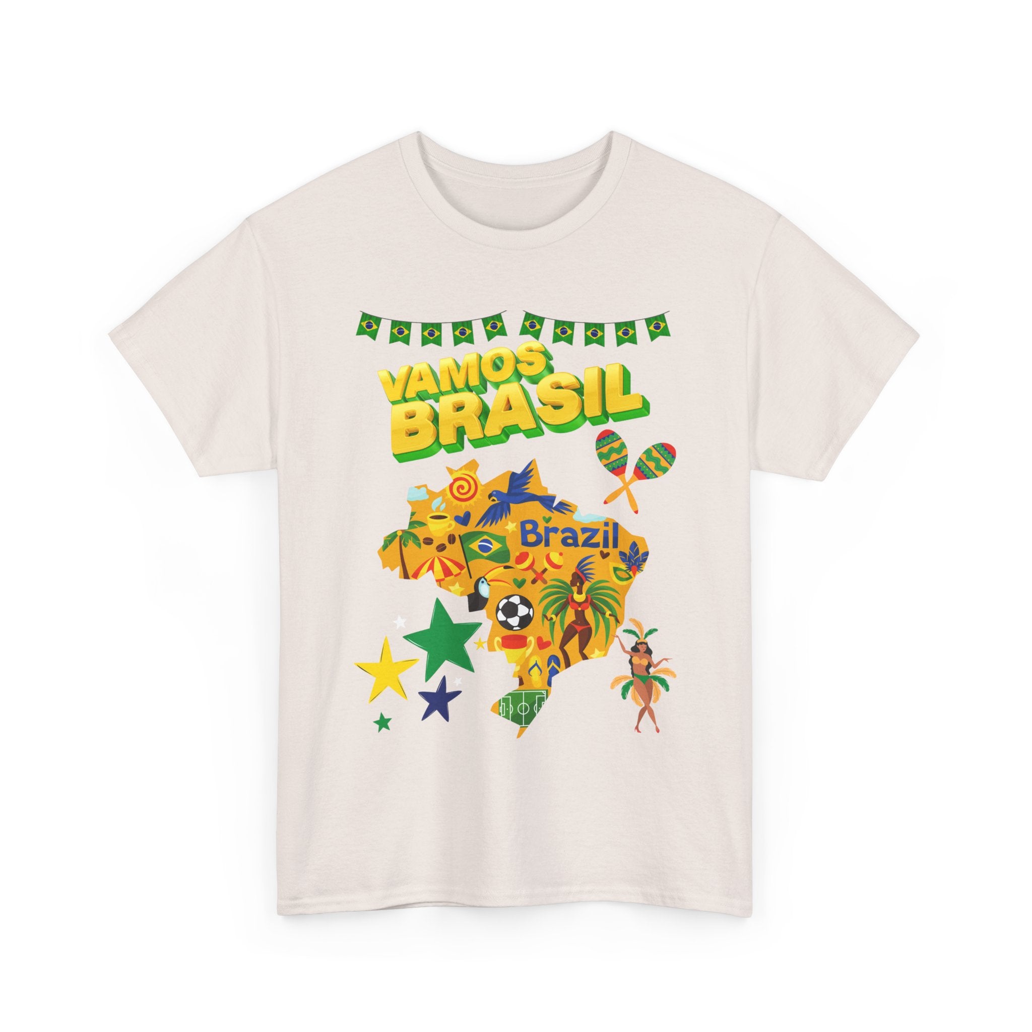 Vamos Brasil T-Shirt – Celebrate Brazil in Style