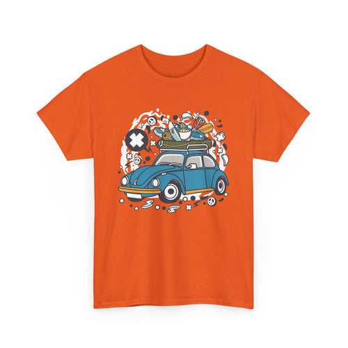 Fishing Tour VW Beetle T-Shirt – Fishing & Peace Vibes