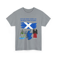 Scotland T-Shirt – Where Legends Live and Beauty Knows No Bounds