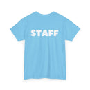Staff Unisex T-Shirt (Back Print)
