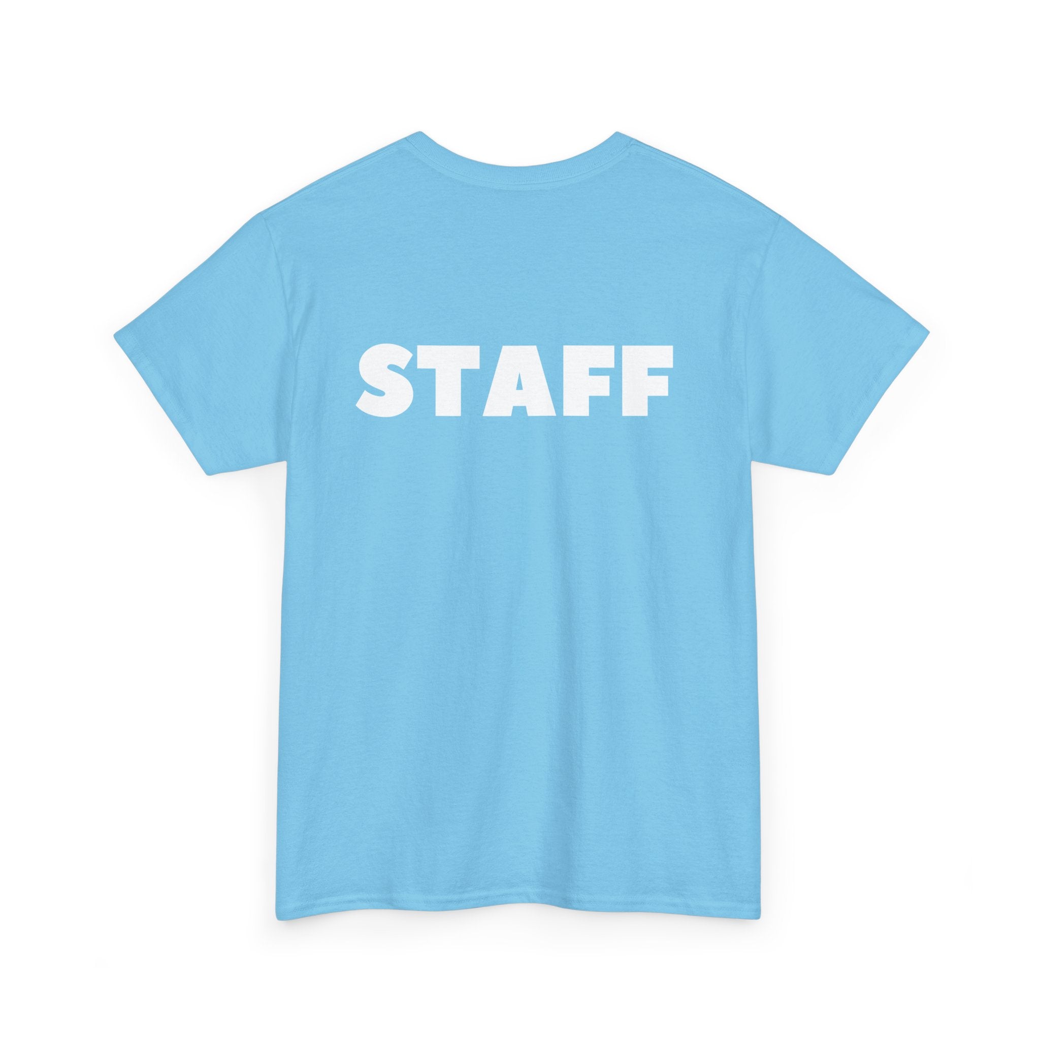 Staff Unisex T-Shirt (Back Print)