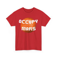 Occupy Mars T-Shirt – Bold Space & Sci-Fi Tee for Dreamers 🚀🪐👕