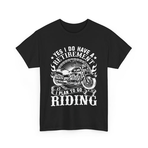 Retirement Plan Motorcycle T-Shirt