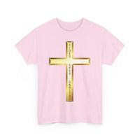 Fides • Spes • Caritas Crucifix T-Shirt ✝️ Faith, Hope & Charity| Religious T-Shirt 🙏