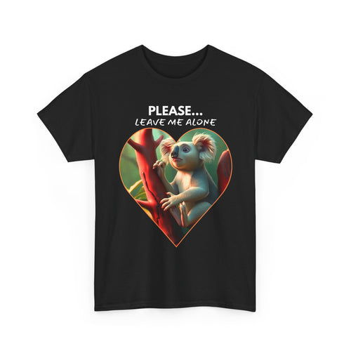 Save Our Koalas T-Shirt | Please Leave Me Alone Habitat Protection Tee 🌿📉