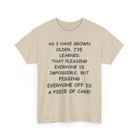 Pissing Everyone Off Is Easy, Funny T-Shirt – Sarcastic Humour Tee